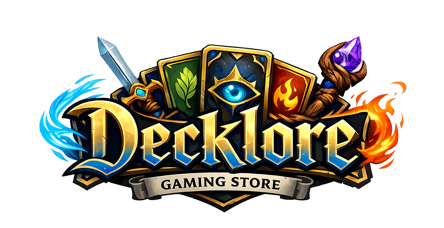 Decklore gaming store logo design